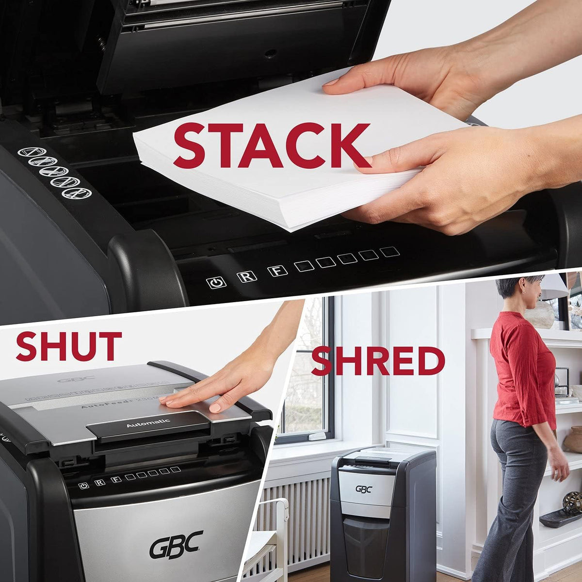 150 Sheet Capacity Super Cross-Cut Paper Shredder P444930