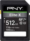 512GB Elite-X UHS-I SDXC Flash Memory Card Pack of 2 V18937