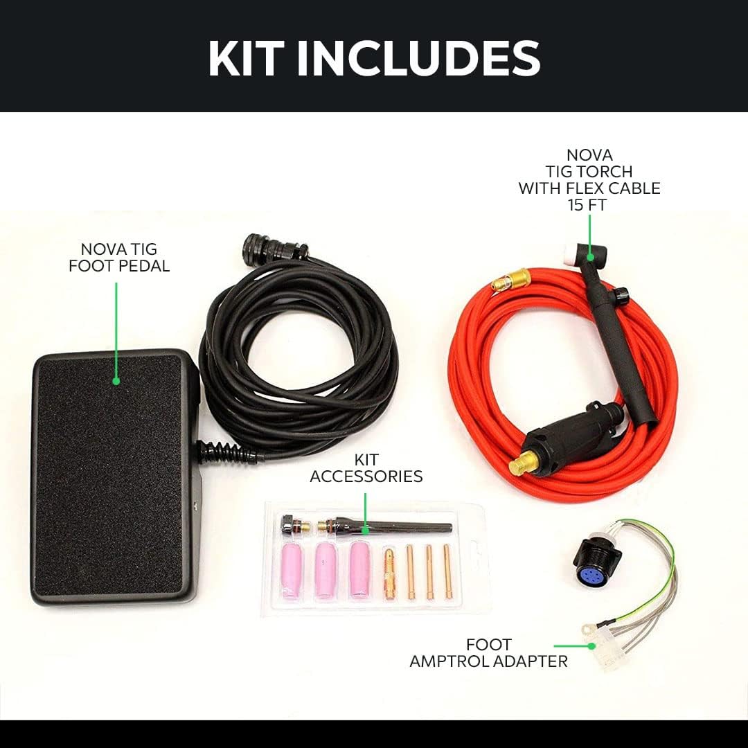 TIG Kit Accessory Kit with torch (15 ft) X28293