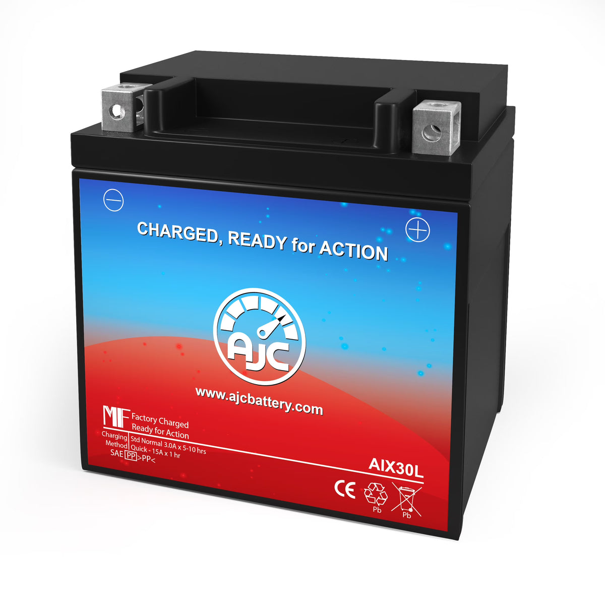 1997CC Motorcycle Replacement Battery J636688