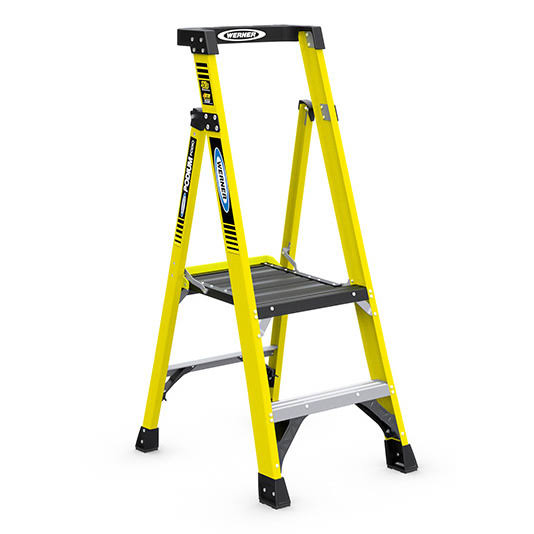 2 ft Fiberglass Podium Ladder Type IAA 375 lb Rating A27756