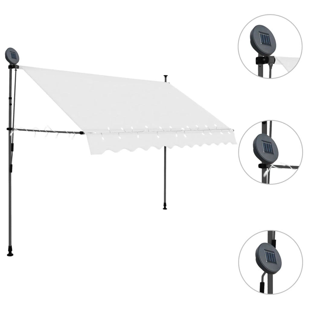 Manual Retractable Awning with 118.1" T139164