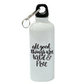White Aluminum 20 oz Water Bottle S37668