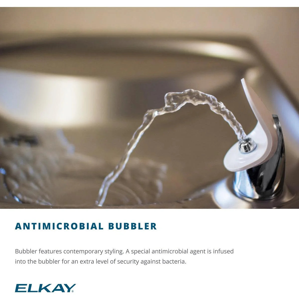 Non-Refrigerated Wall Mount Drinking Fountain D2436