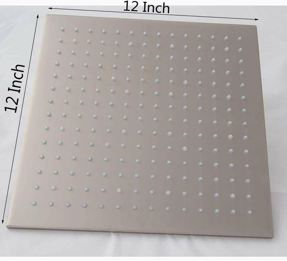 12x22 Square Rainfall LED Shower Head K76415