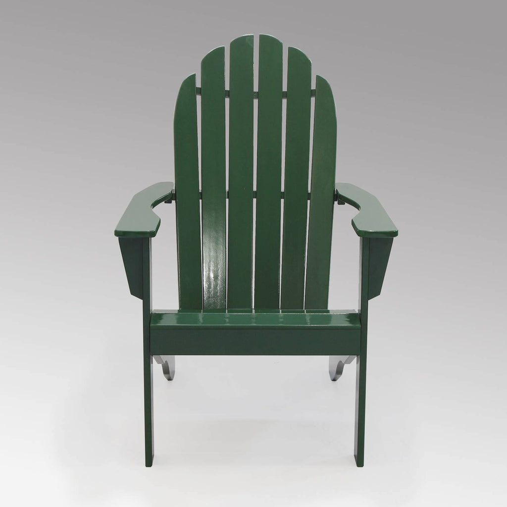Dark Green Adirondack Chair with Tray Table H7809
