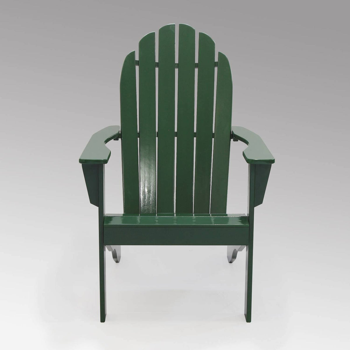 Dark Green Adirondack Chair with Tray Table H7809