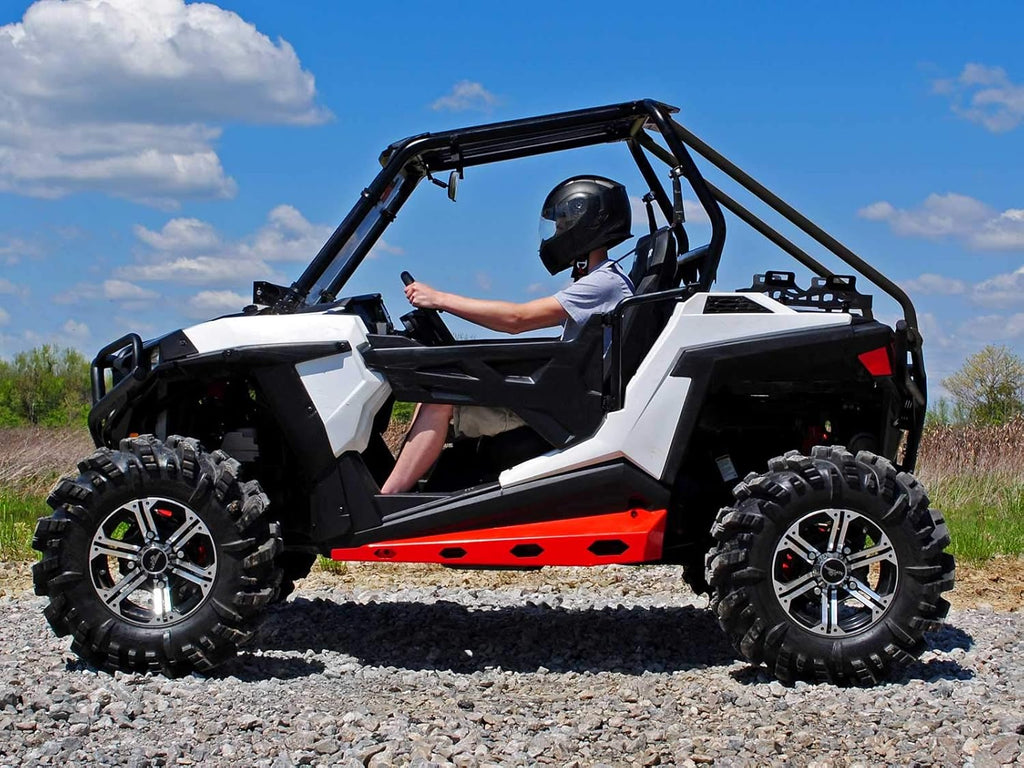 Heavy Duty Rear Roll Cage Support for Polaris RZR S 1000, Wrinkle Black S256