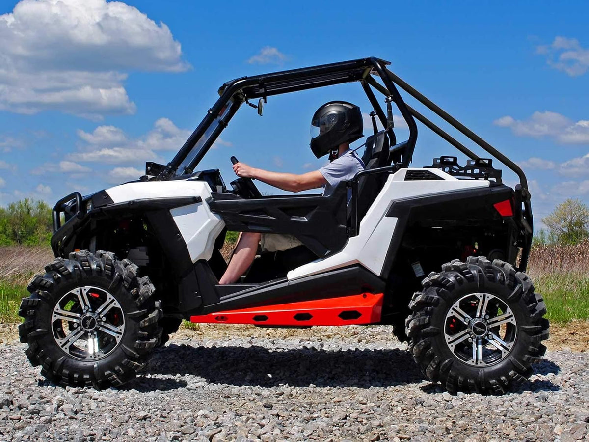 Heavy Duty Rear Roll Cage Support for Polaris RZR S 1000, Wrinkle Black S256