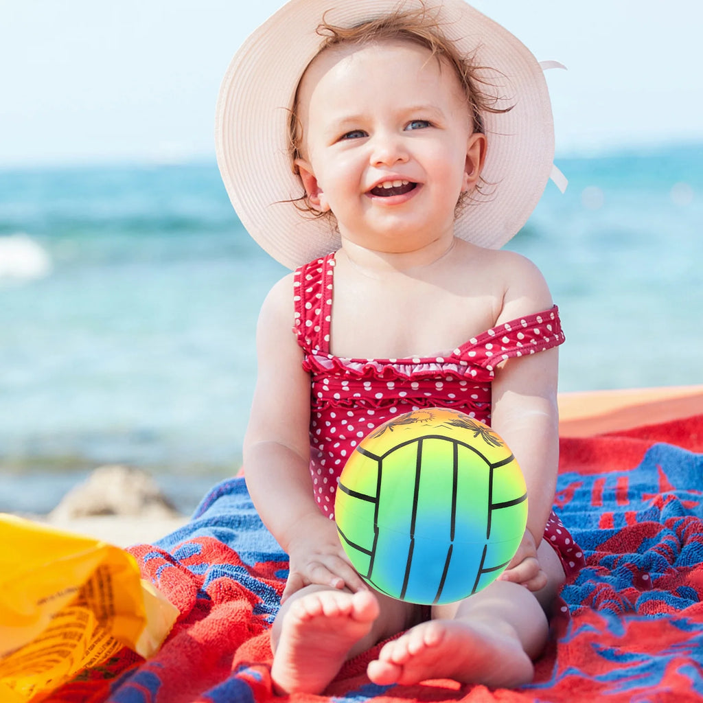 Inflatable Rainbow Volleyball Beach Ball K391