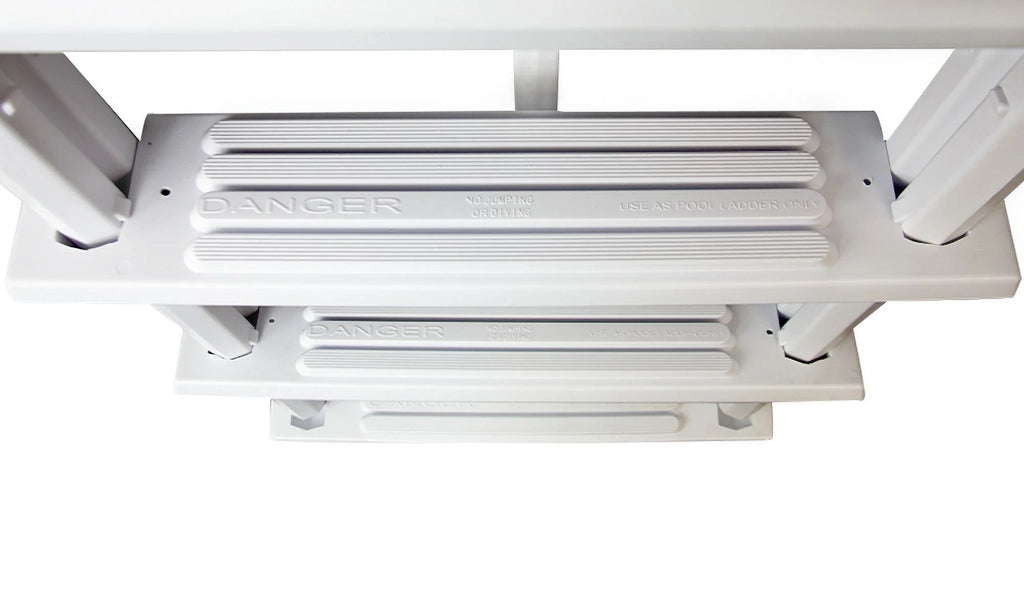 Heavy Duty Resin In-Pool Ladder with Entrapment Barrier M801614