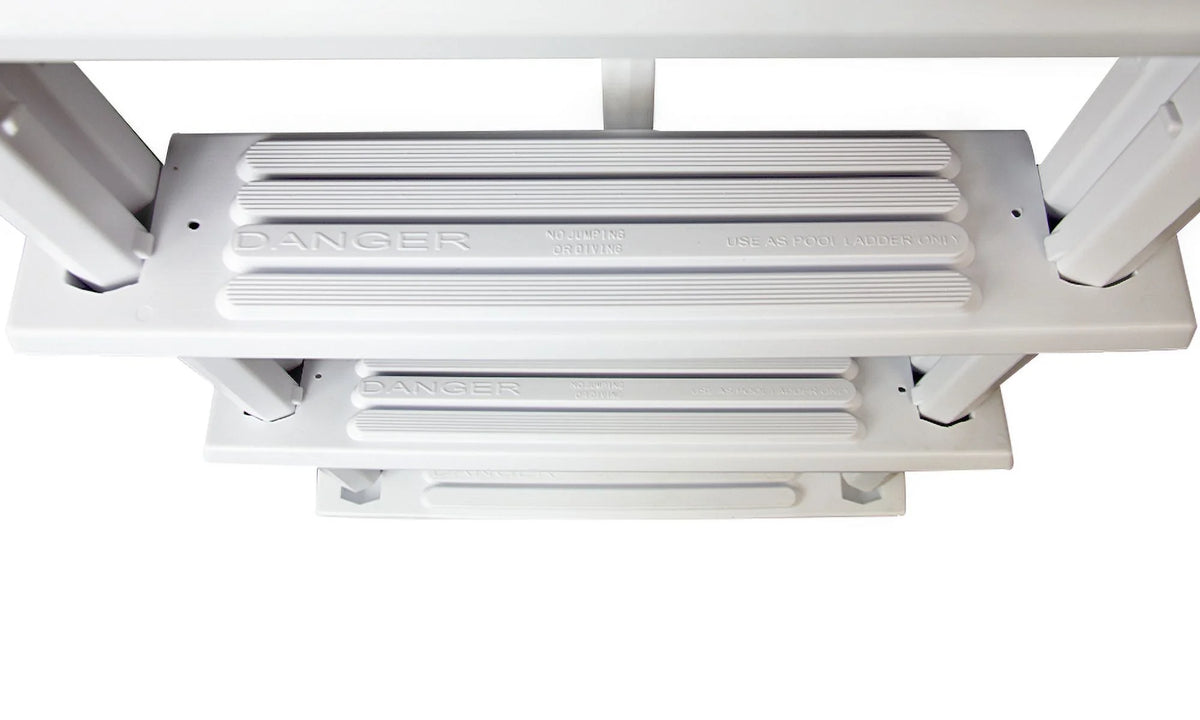 Heavy Duty Resin In-Pool Ladder with Entrapment Barrier M801614