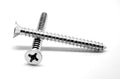 #7-19 x 1 1/2 x 22 Sheet Metal Screw Phillips Flat Head Type AB Low Carbon Steel Zinc Plated X22143