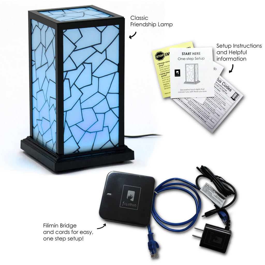 Set of 2 Friendship Lamps O590
