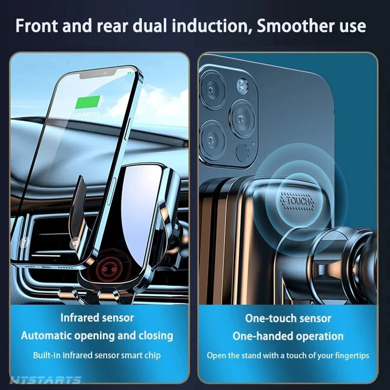 Car Phone Holder Mount Stand Adjustable GPS Navigation Mobile Bracket U435
