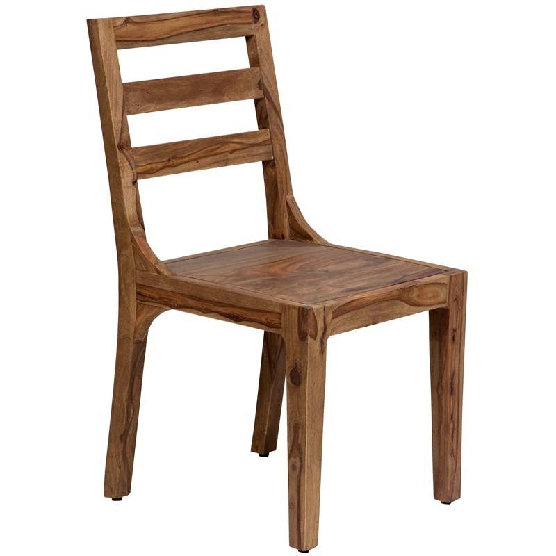 Brown Sheesham Wood Dining Chair J31568