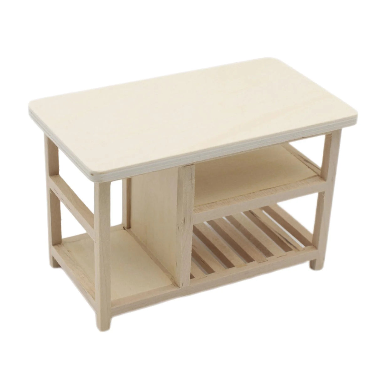1:12 Dollhouse Wooden Furniture Table Decor H59069