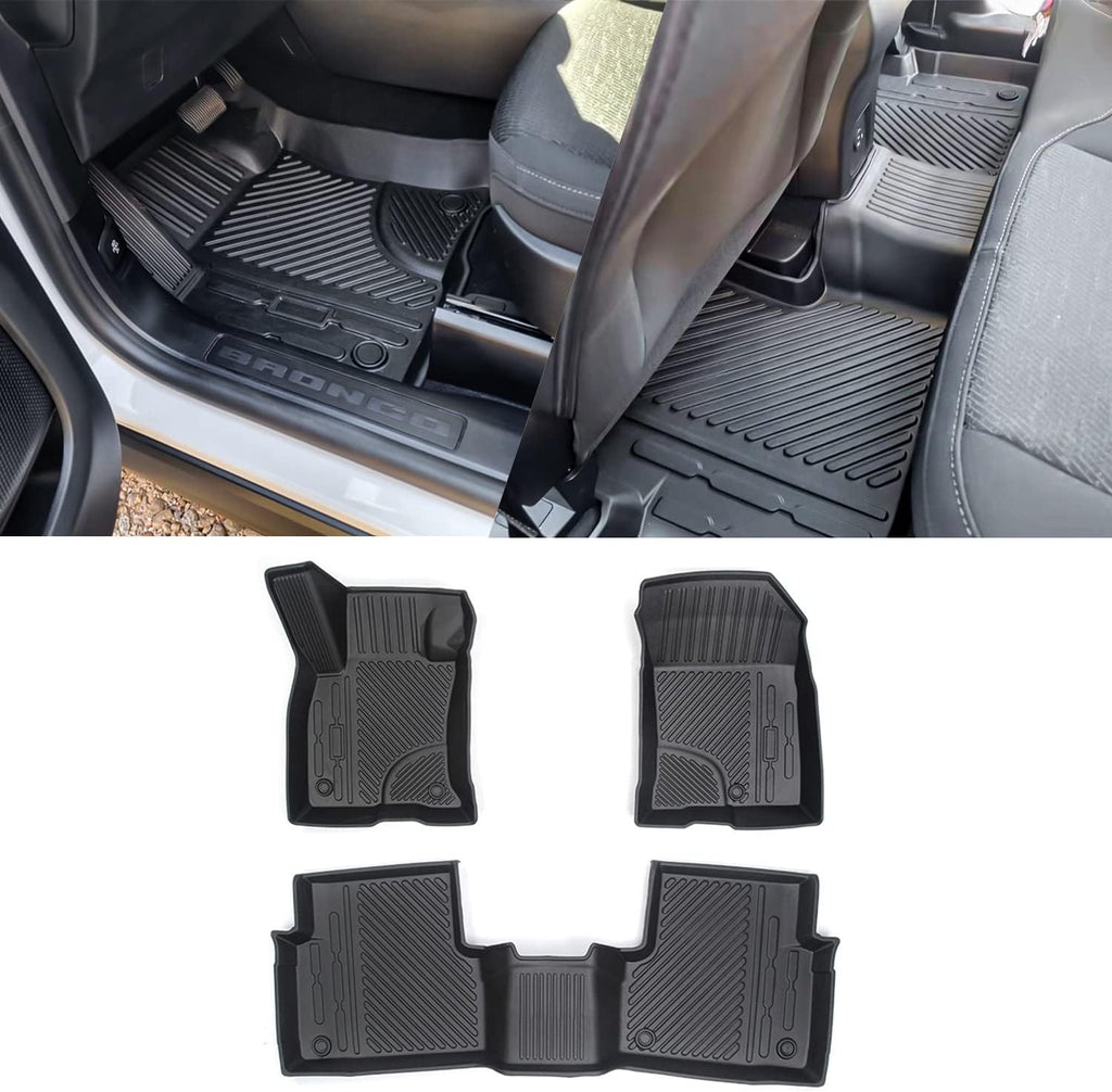 All Weather Floor Liners Interior Carpet Floor Protection Mats Cargo Liner L69894