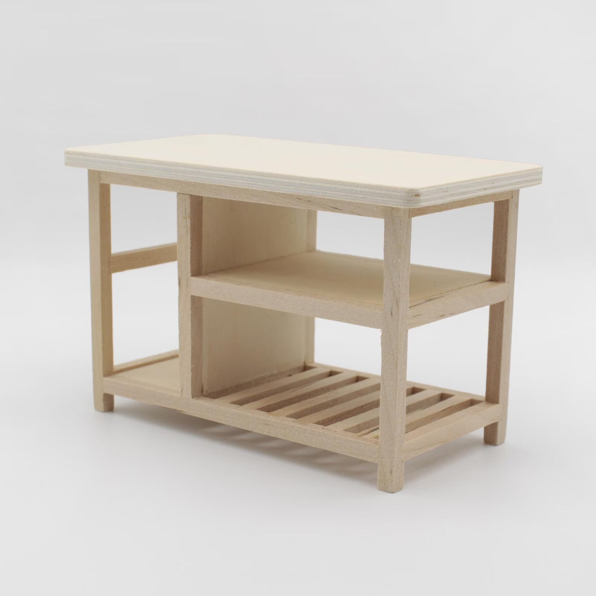 1:12 Dollhouse Wooden Furniture Table Decor H59069