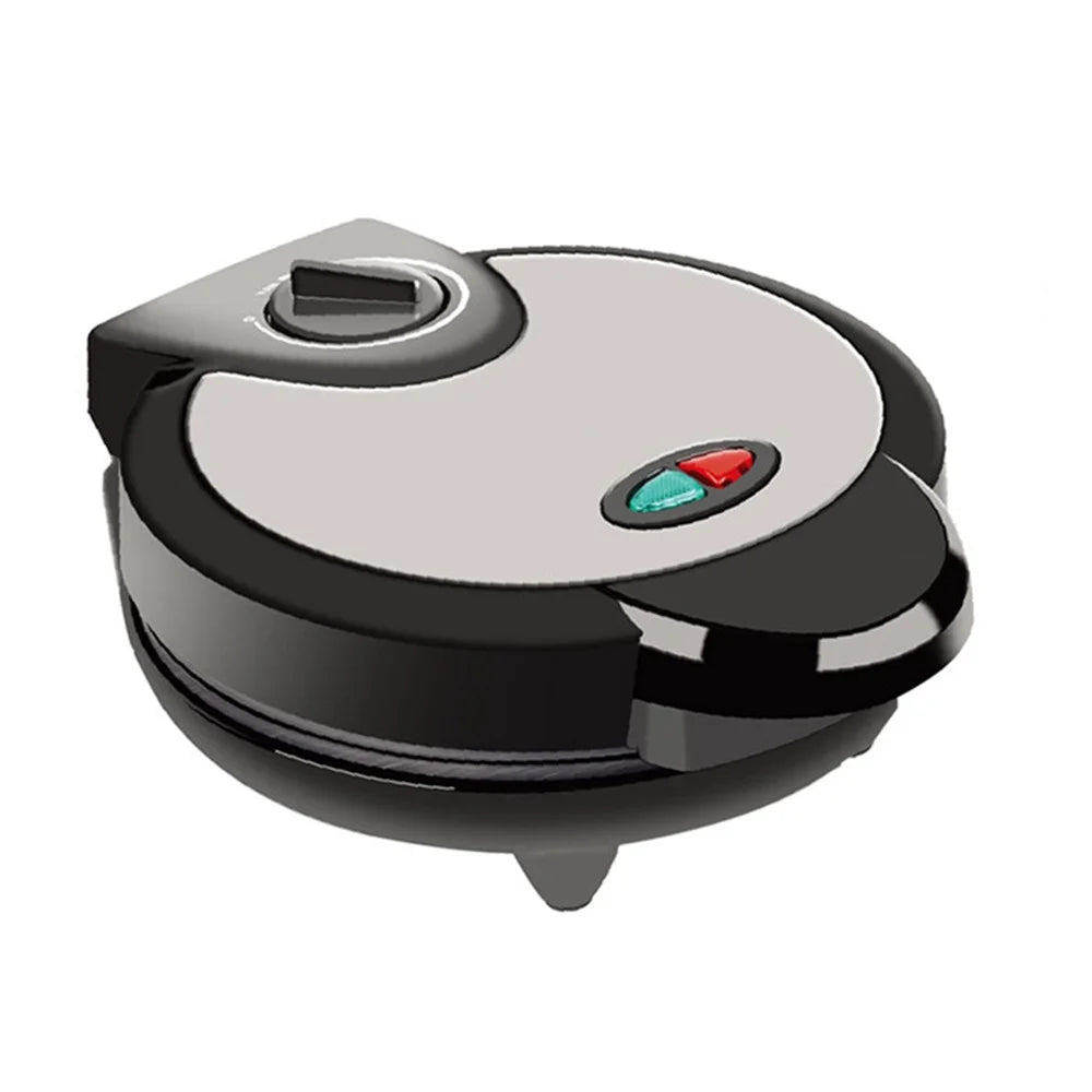Black Non Stick Heart Waffle Iron U5964
