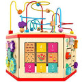 Wooden Activity Cube Bead Maze Toy I738