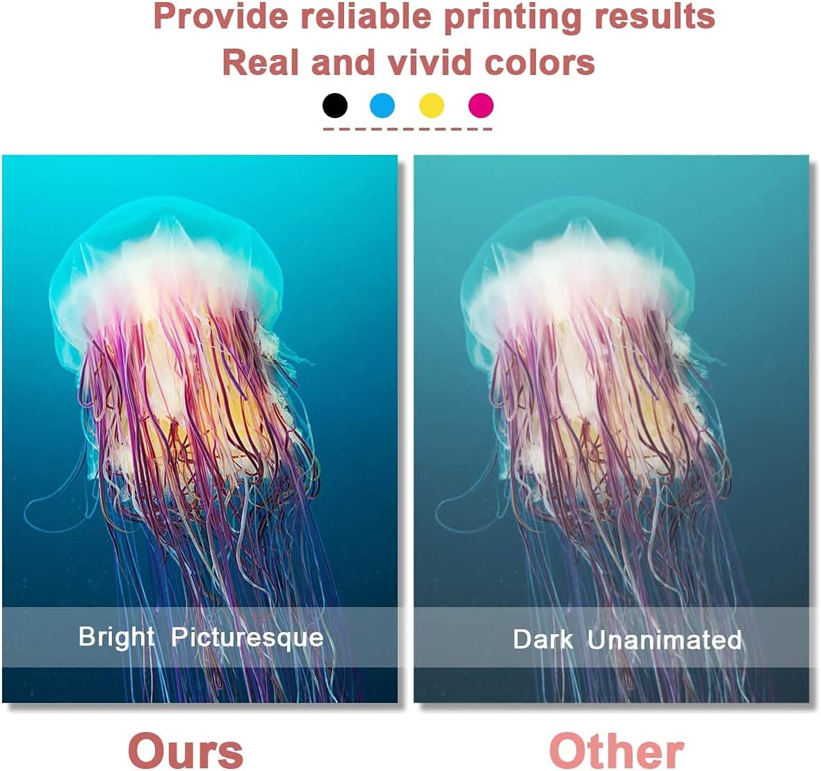 6 Pack Remanufactured Ink Cartridge for HP Photosmart 2575 Printer (4 Black + 2 Tri-Color) I496