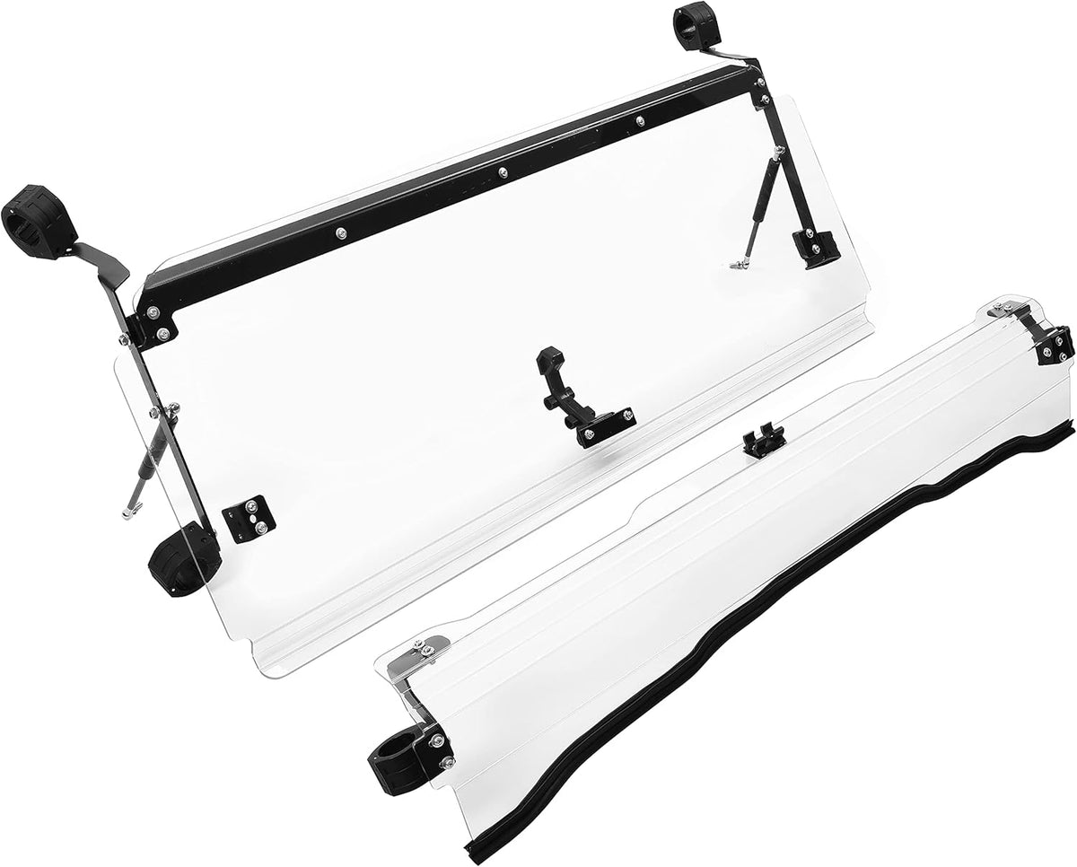 3-in-1 Clear Open Vented Closed Windscreen K630