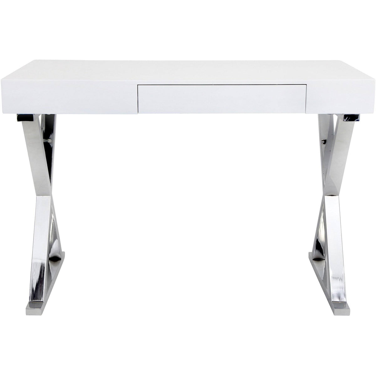 White Luster Desk V150