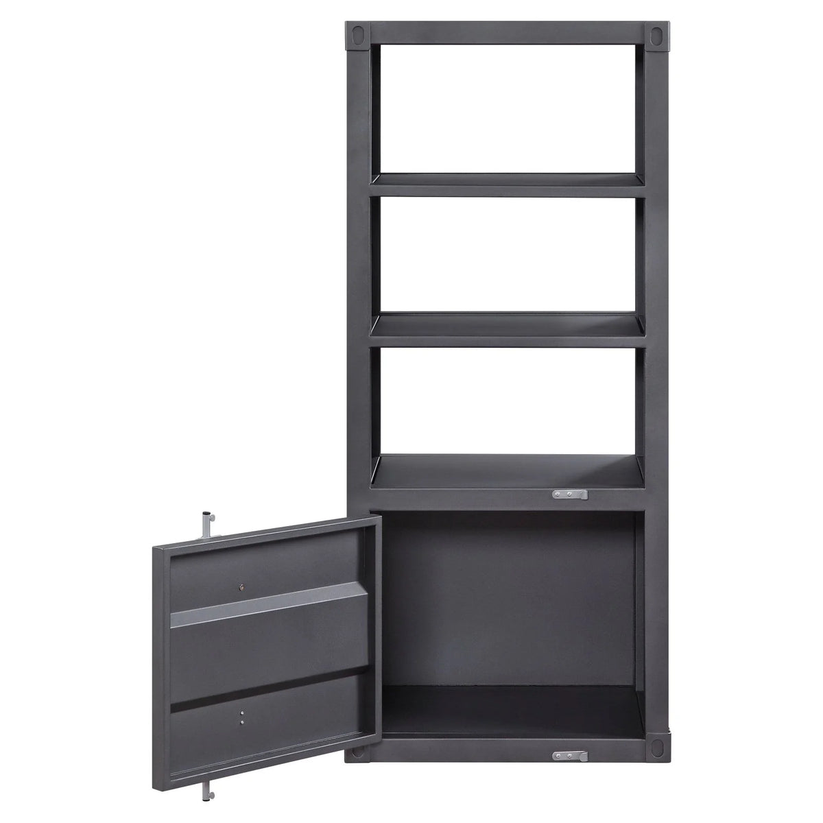Gunmetal Audio Rack X288338