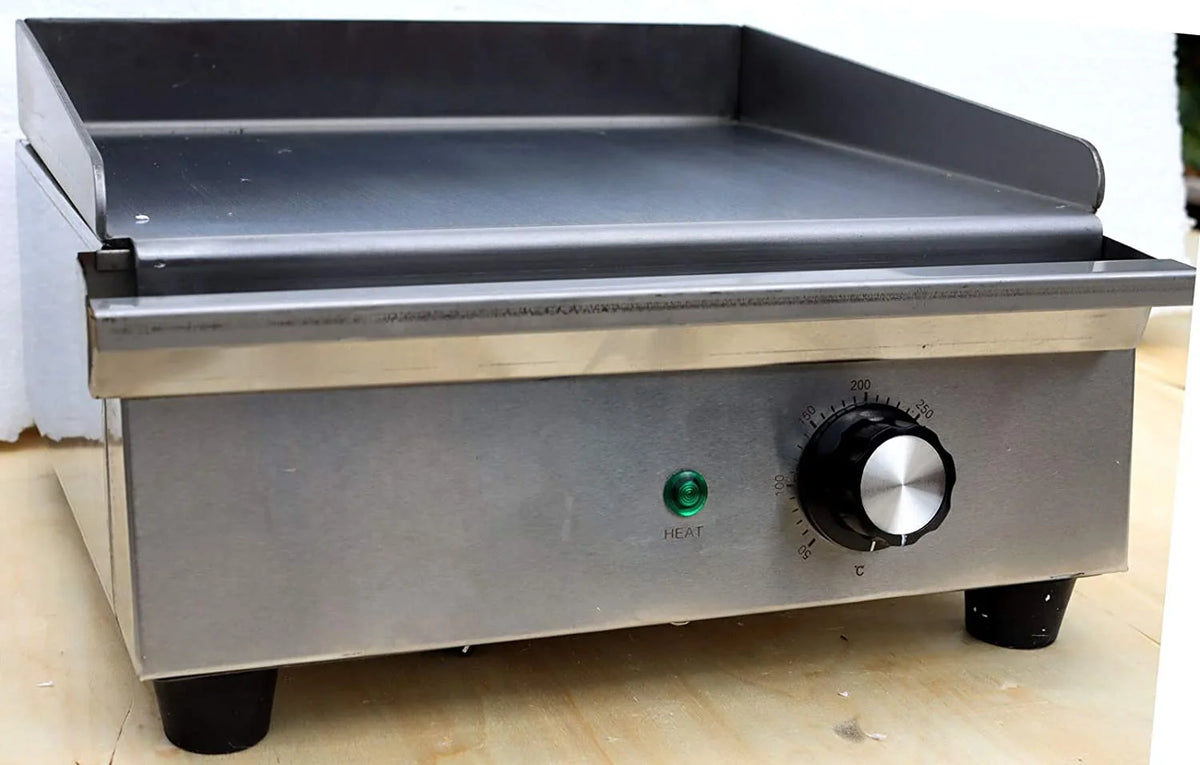 Electric Countertop Griddle Commercial Flat Grill Stainless Steel 110V U841110