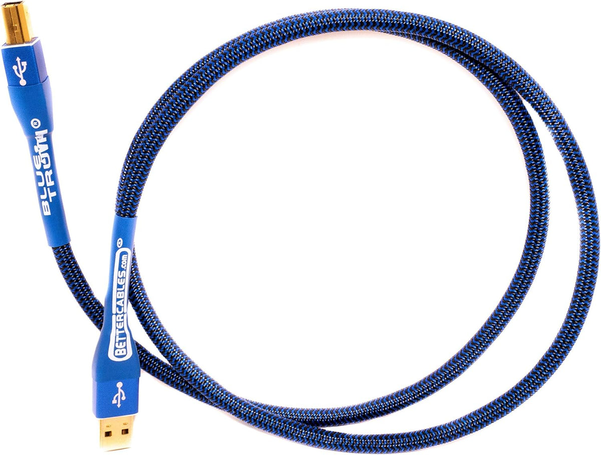 USB A to USB B Silver/Copper Hybrid Cable - 3 Feet G8178