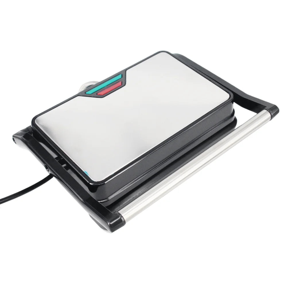 Stainless Steel 850W Nonstick Panini Maker Sandwich Machine N9339