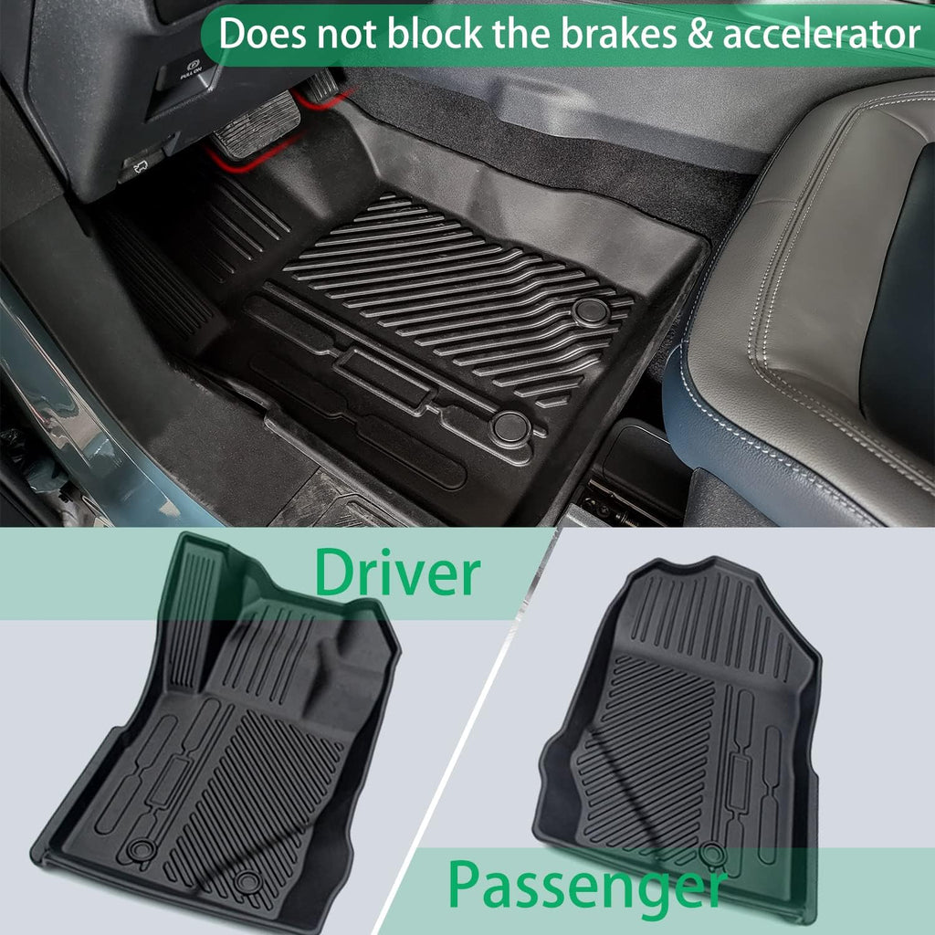 All Weather Floor Liners Interior Carpet Floor Protection Mats Cargo Liner L69894