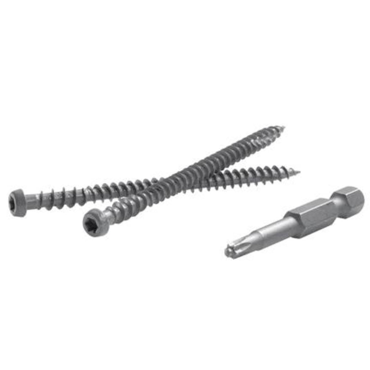 Zinc Composite Deck Screws 1050 per Box M1878