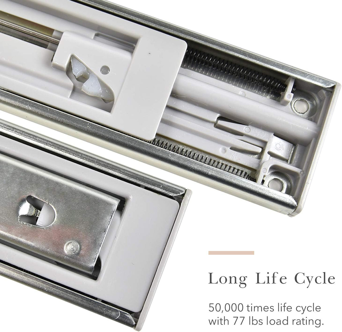 10-Pairs 18 Inch Soft Close Drawer Slides O945