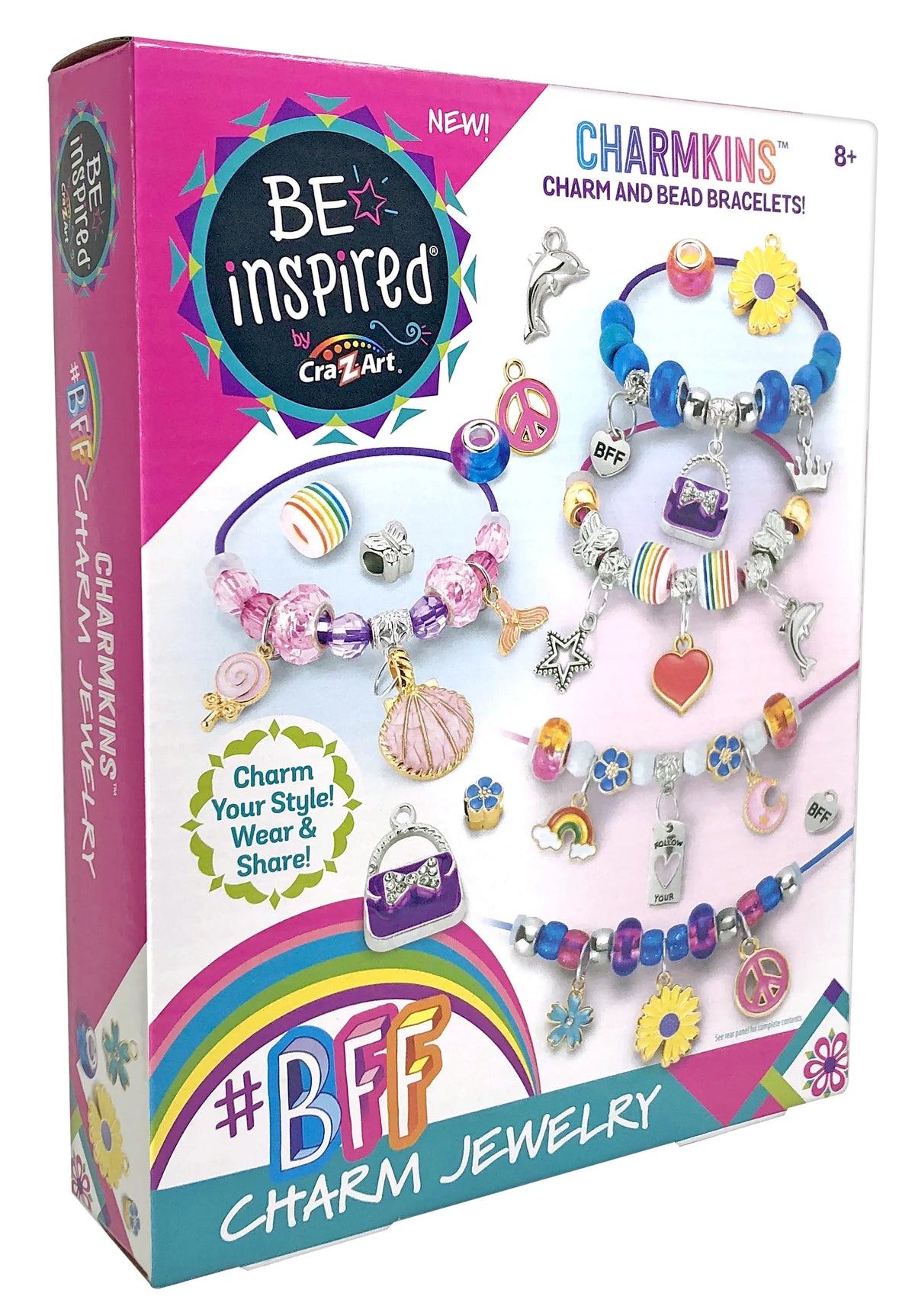 Multicolor Charm Jewelry Craft Kit I15954