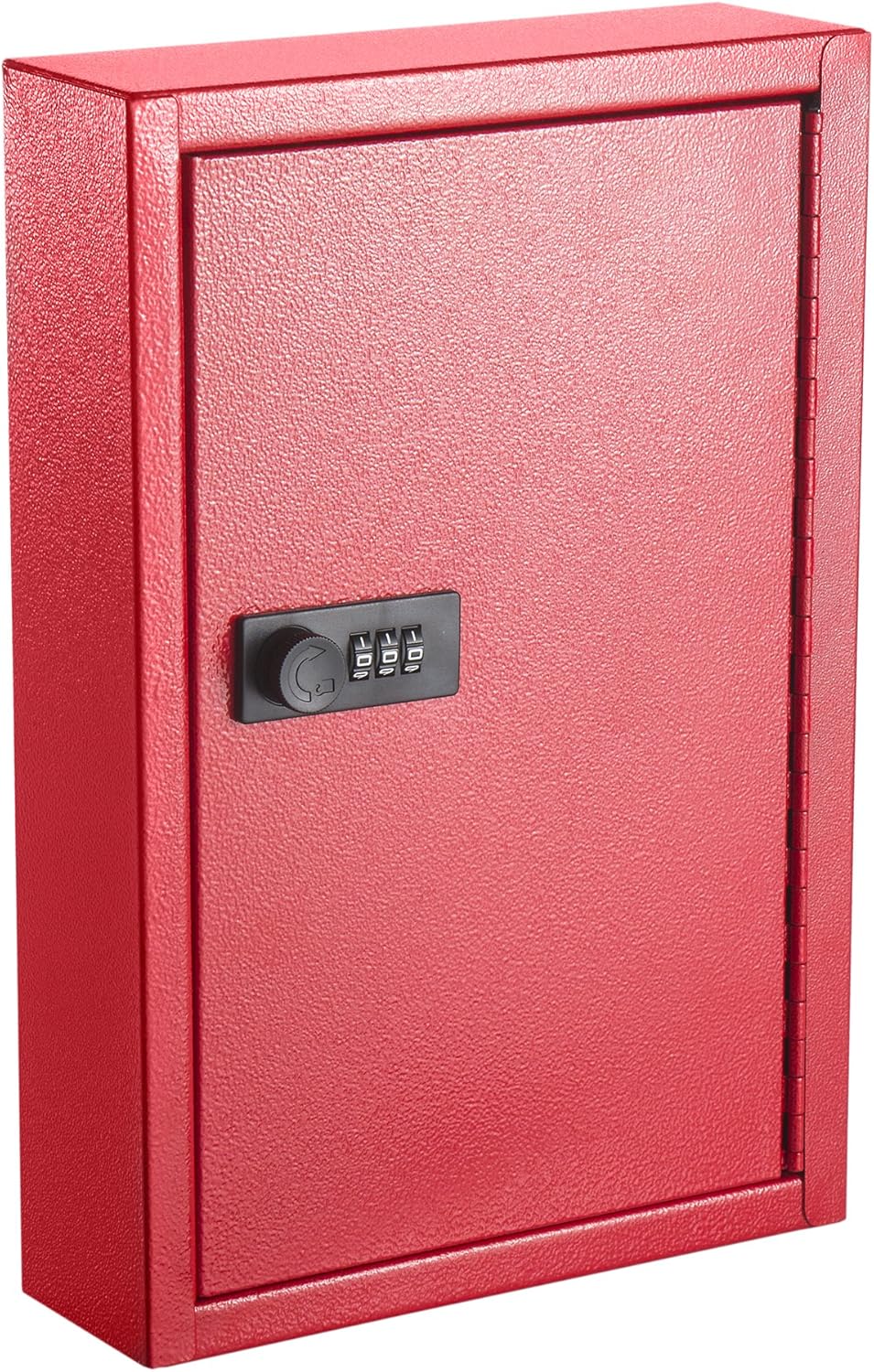 Steel Key Cabinet with Combination Lock, Holds 40 Keys, Black, Pack of 2 V7656