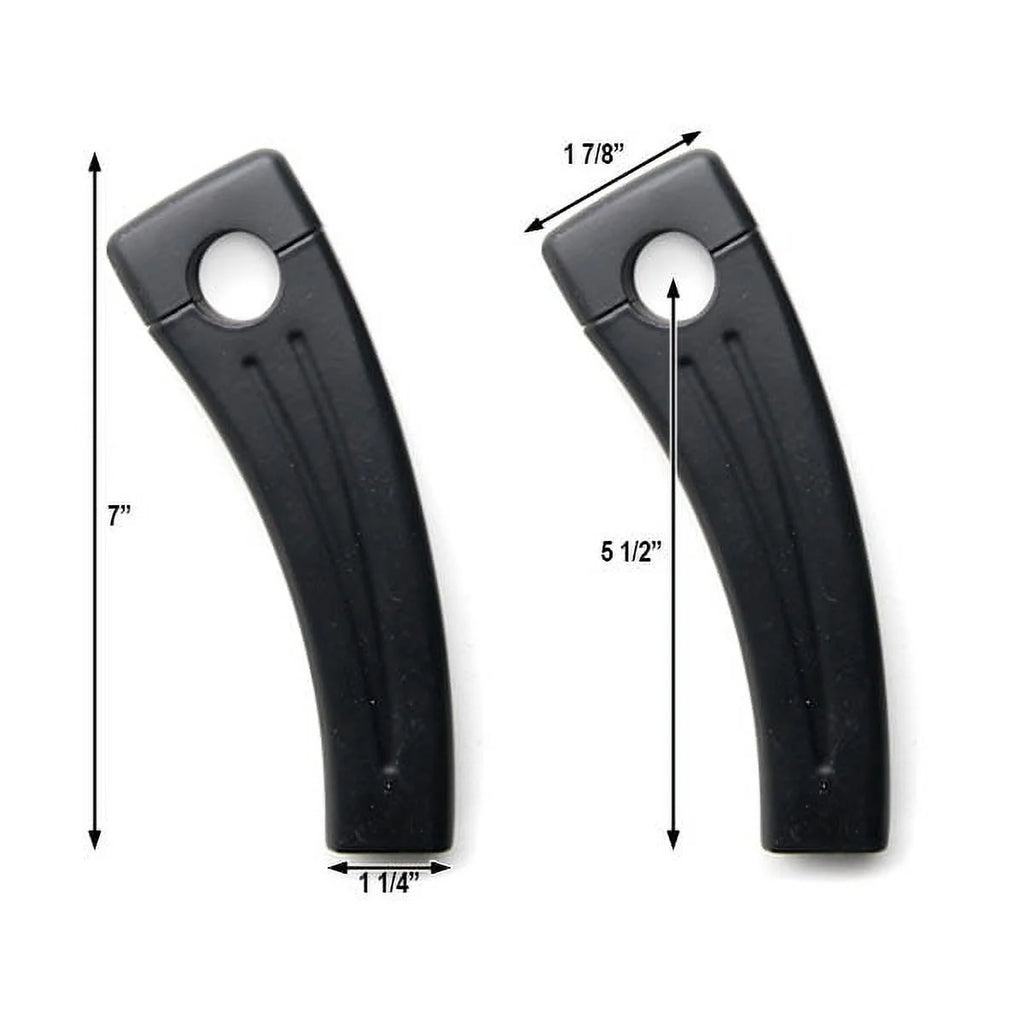 5.5" Black Bike Handlebar Pullback Risers 7/8" N6947