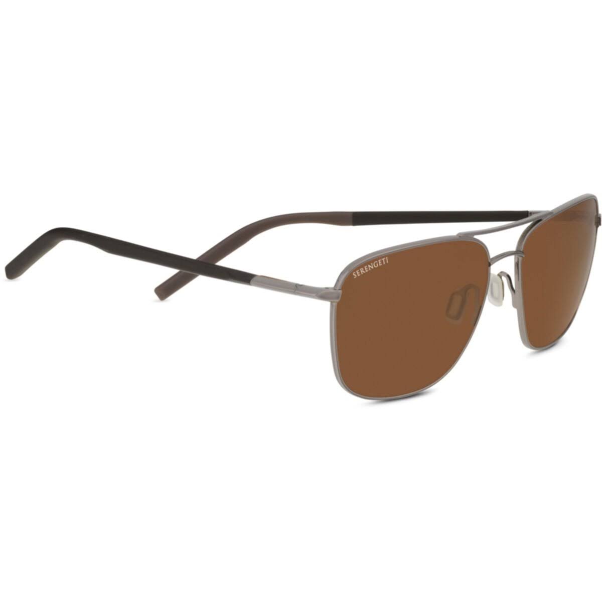 Shiny Gunmetal Sunglasses U3664