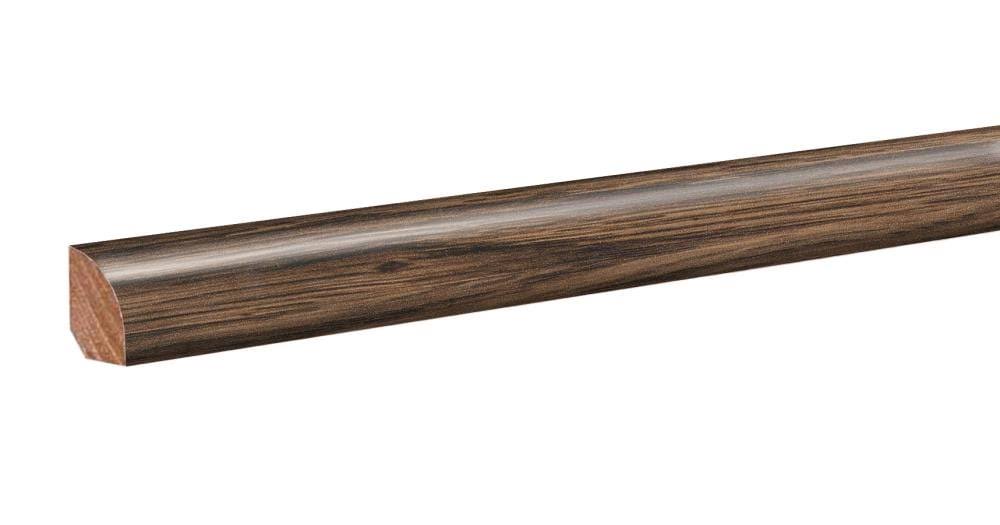 0.75-in x 94.5-in Tanned Yew/Sable Oak Quarter Round Floor Moulding P161