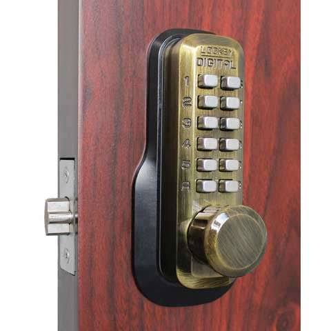 Mechanical Keyless Deadlocking Spring Latch Lock T611503