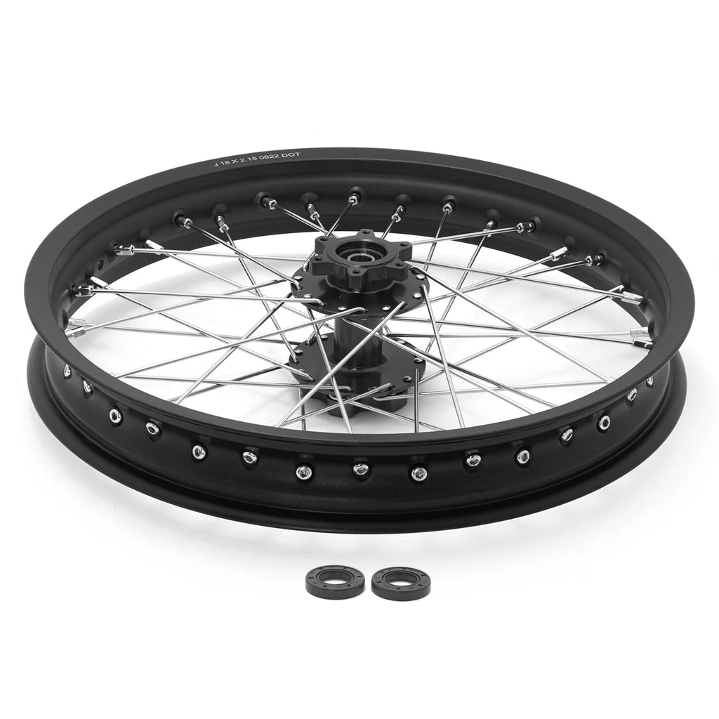 21" x 18" Front Rear Wheels Rims Hubs Set For Talaria Sting MX Eletric Dirt Bike V544