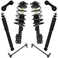 8 Piece Complete Loaded Strut Suspension Kit with Sway Bar Links H27194