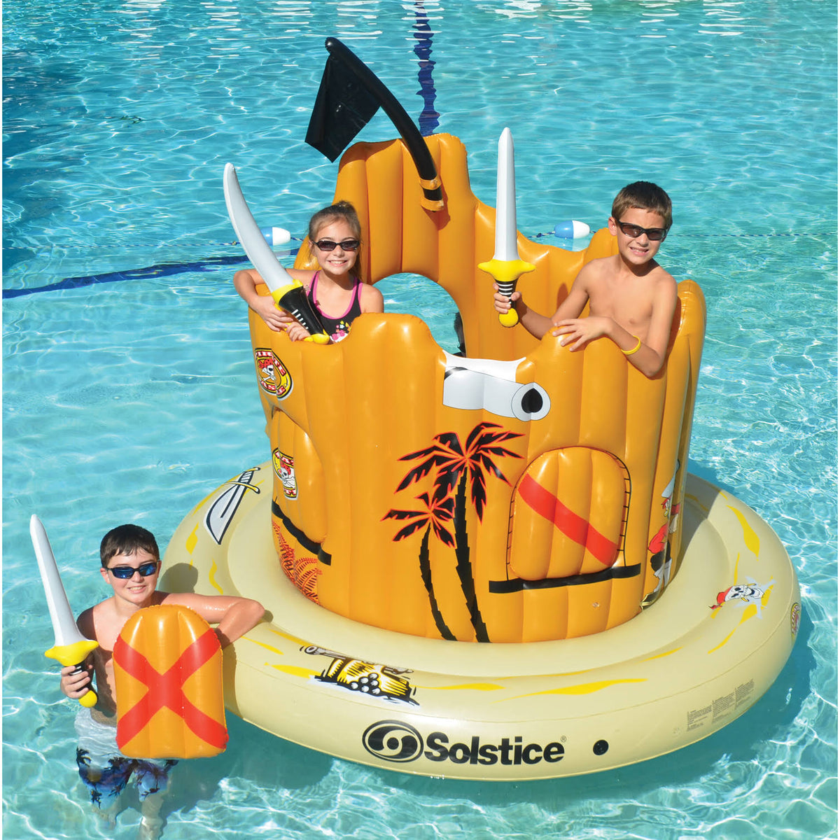 Pirate Island Pool Float B374842