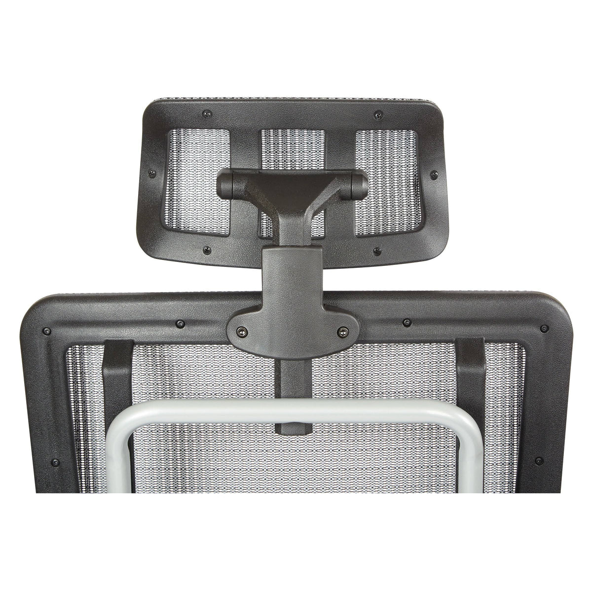 Grey Mesh Back Chair with Headrest T4666