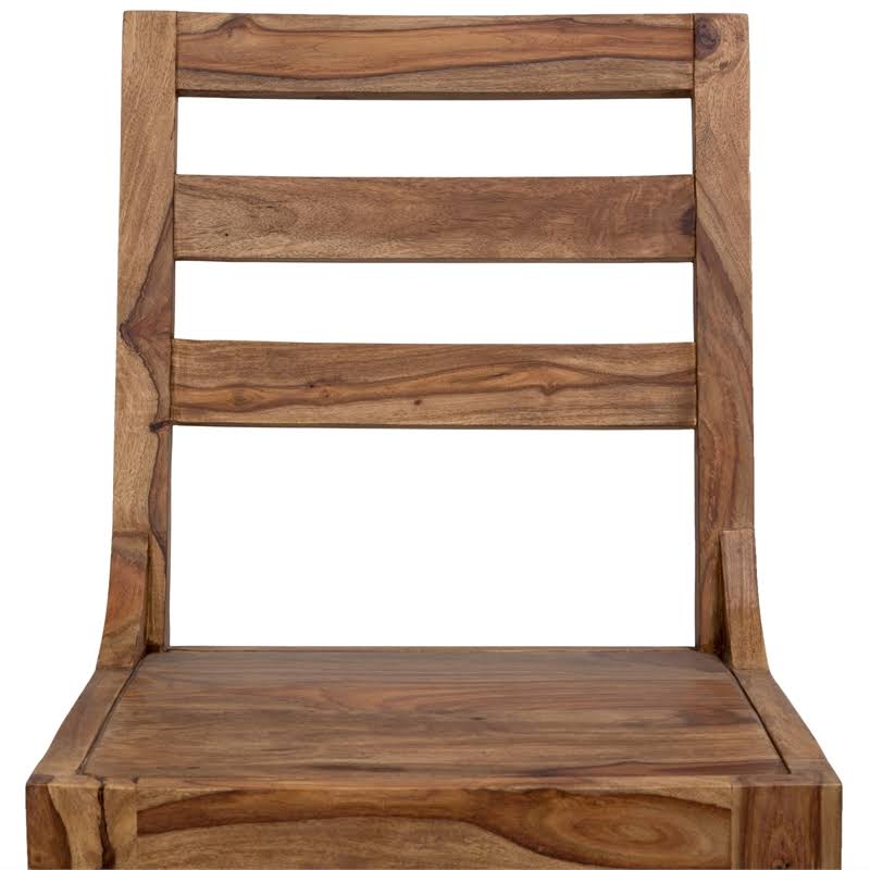 Brown Sheesham Wood Dining Chair J31568