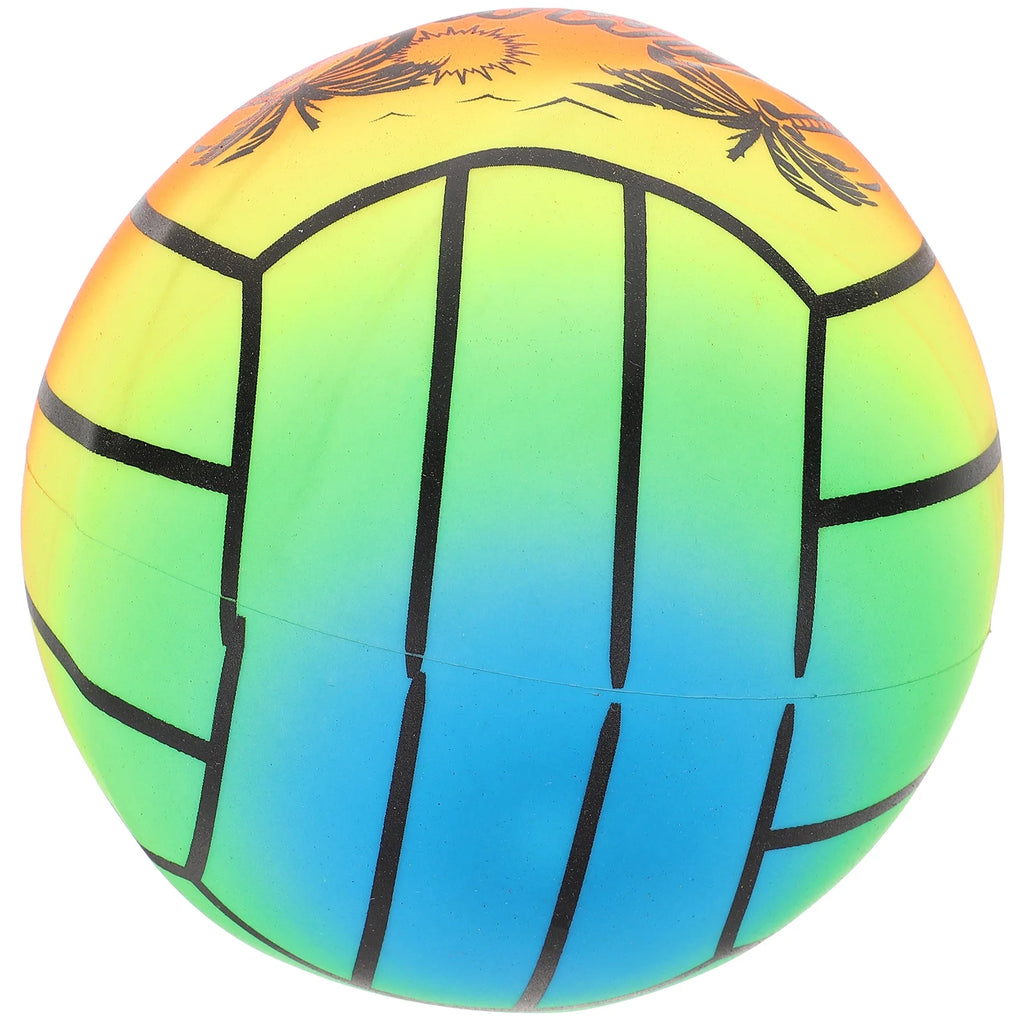 Inflatable Rainbow Volleyball Beach Ball K391