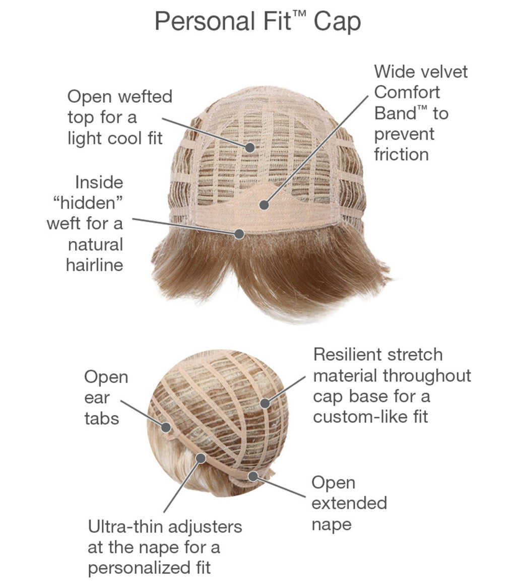 Mocha Mist Synthetic Wig I663