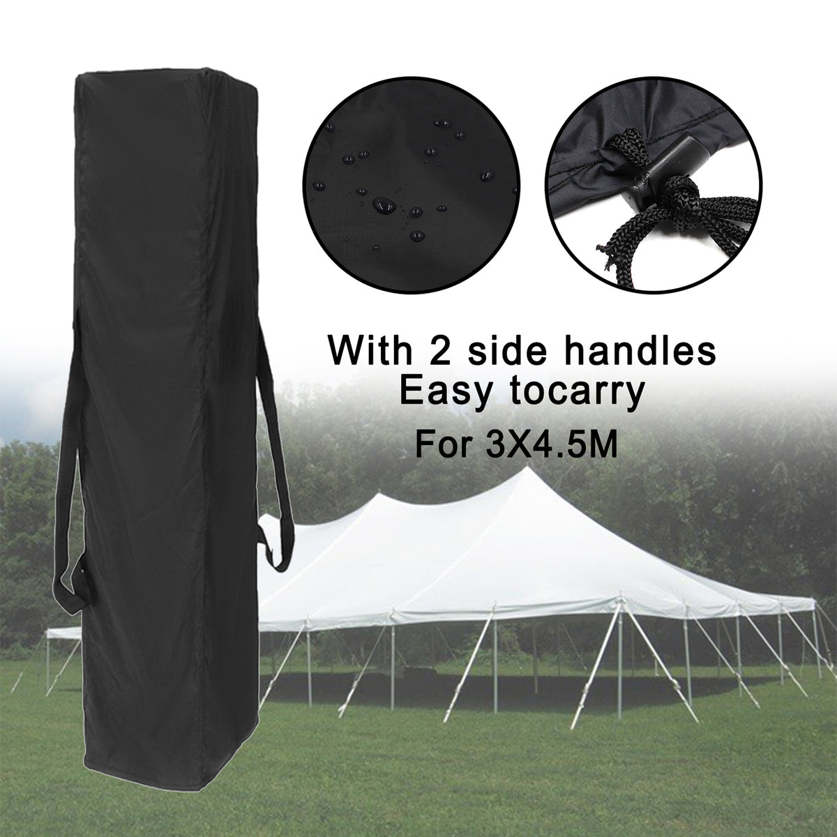 Waterproof Gazebo Marquee Carry Bag with 2 Side Handle F42350