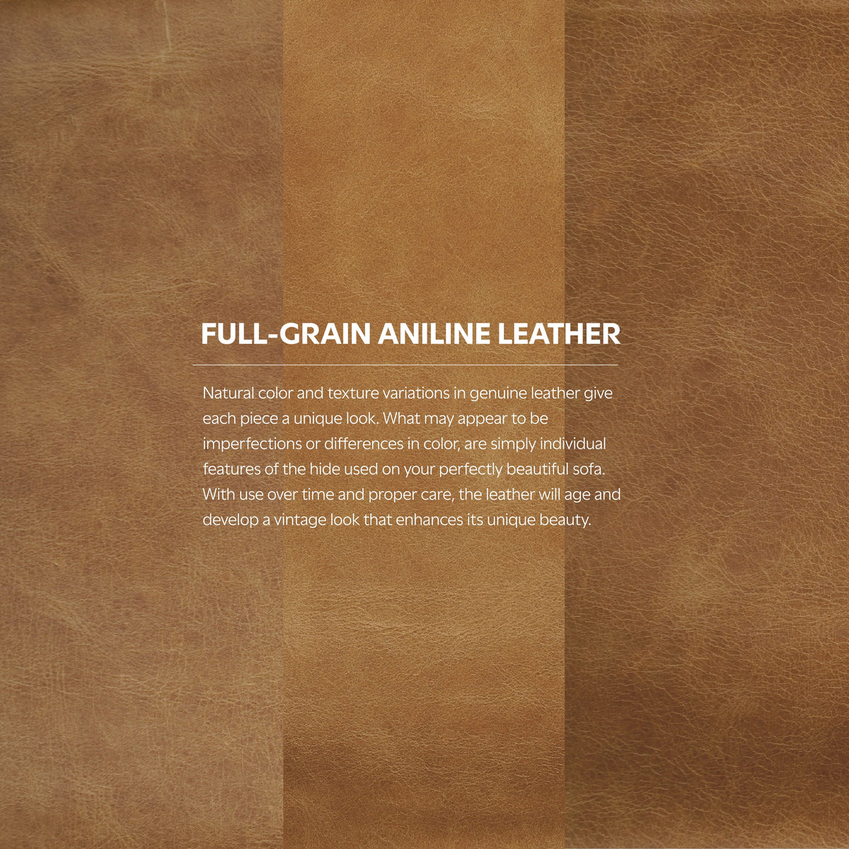 Genuine Leather Ottoman D773212